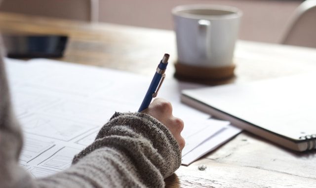 scrivere per imparare l'italiano